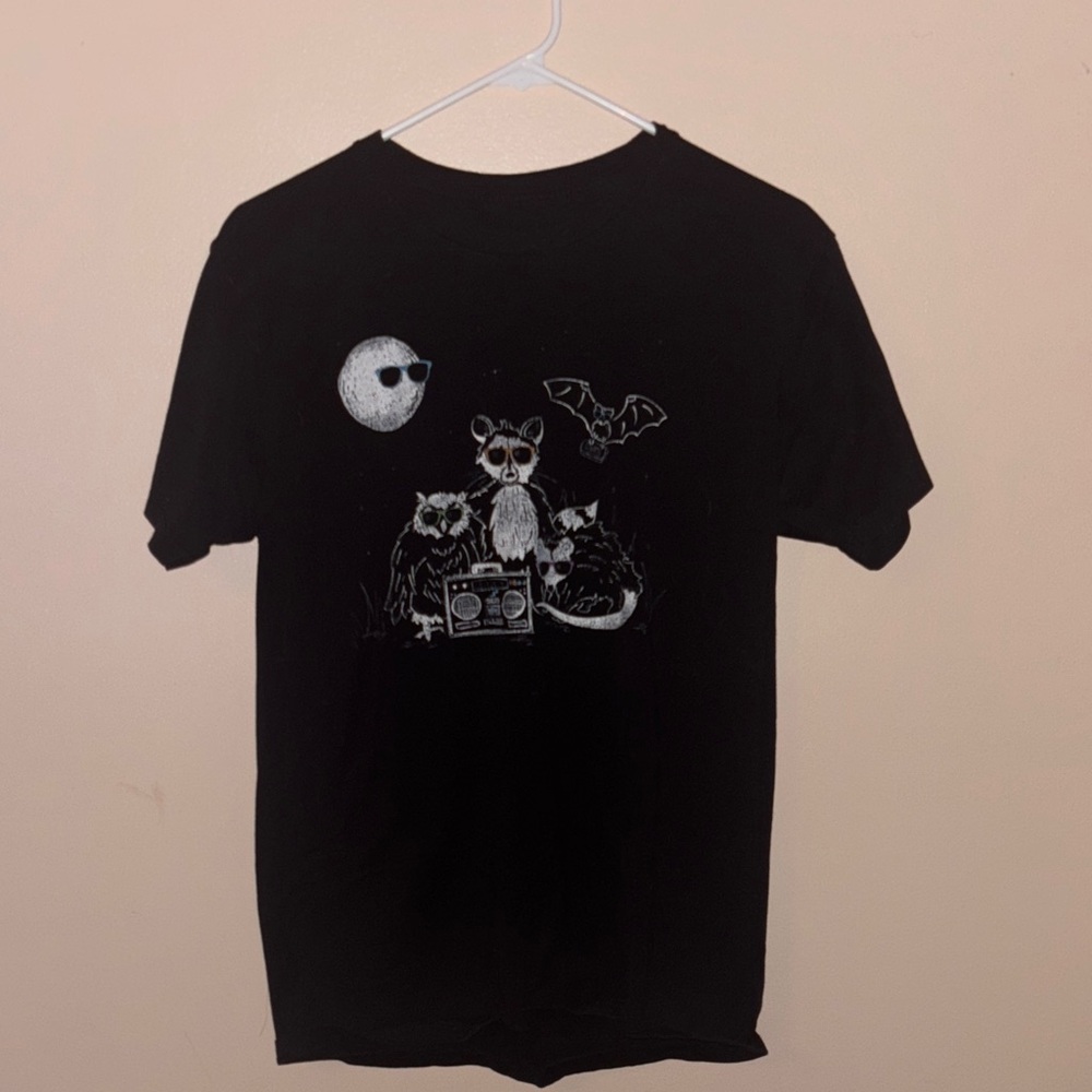 Black  Graphic T-Shirt